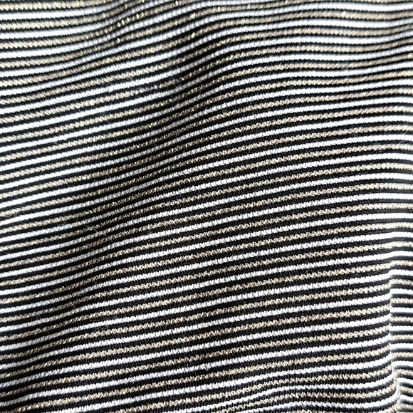 Shade & Shore metallic stripe side cutout one piece - Picture 5 of 11